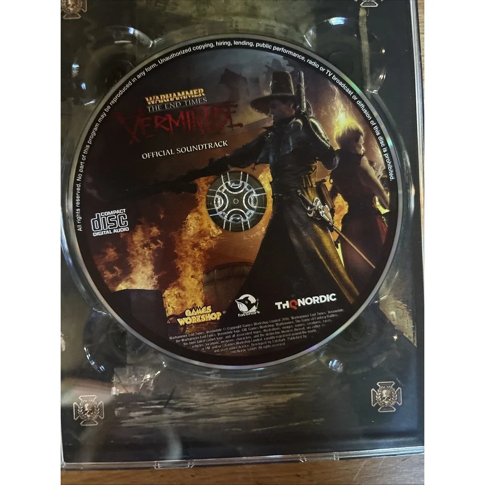 Warhammer End Times Vermintide (PC-DVD) Unused Open Box Rare Collector Edition